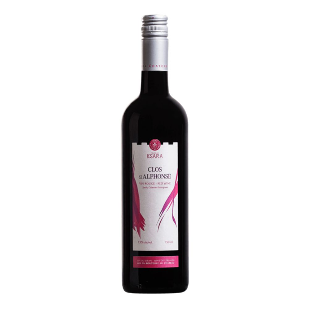Wino Chateau Ksara Clos St. Alphonse Rouge 13% czerwone wytrawne 750 ml