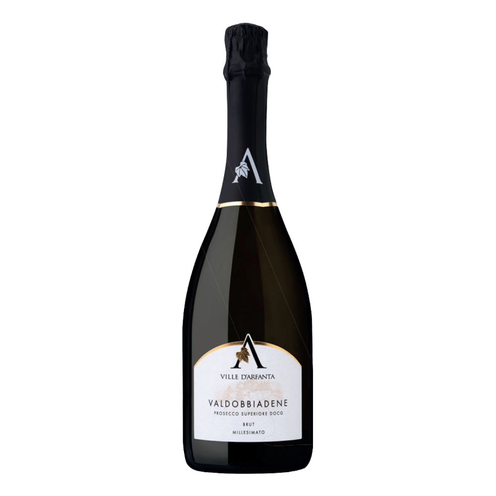 Wino Ville D’Arfanta Valdobbiadene Prosecco Superiore Doc Brut Millesimato 11% białe wytrawne 750 ml