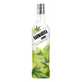 Likier Barmańska Shot Lime Cannabis Sativa 14,5% 500 ml