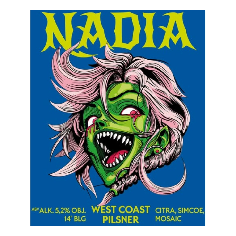 Piwo Birbant Nadia - West Coast Pilsner 5,2% 30 l keg
