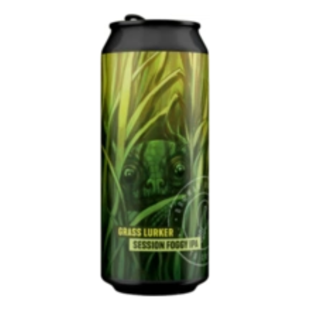 Piwo Brokreacja Grass Lurker Lemongrass Red Pepper Session Foggy IPA 5,6% 500 ml puszka