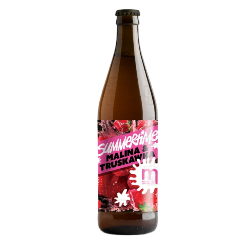 Piwo Maryensztadt Summertime Malina & Truskawka - Fruit Ale 4,5% 500 ml