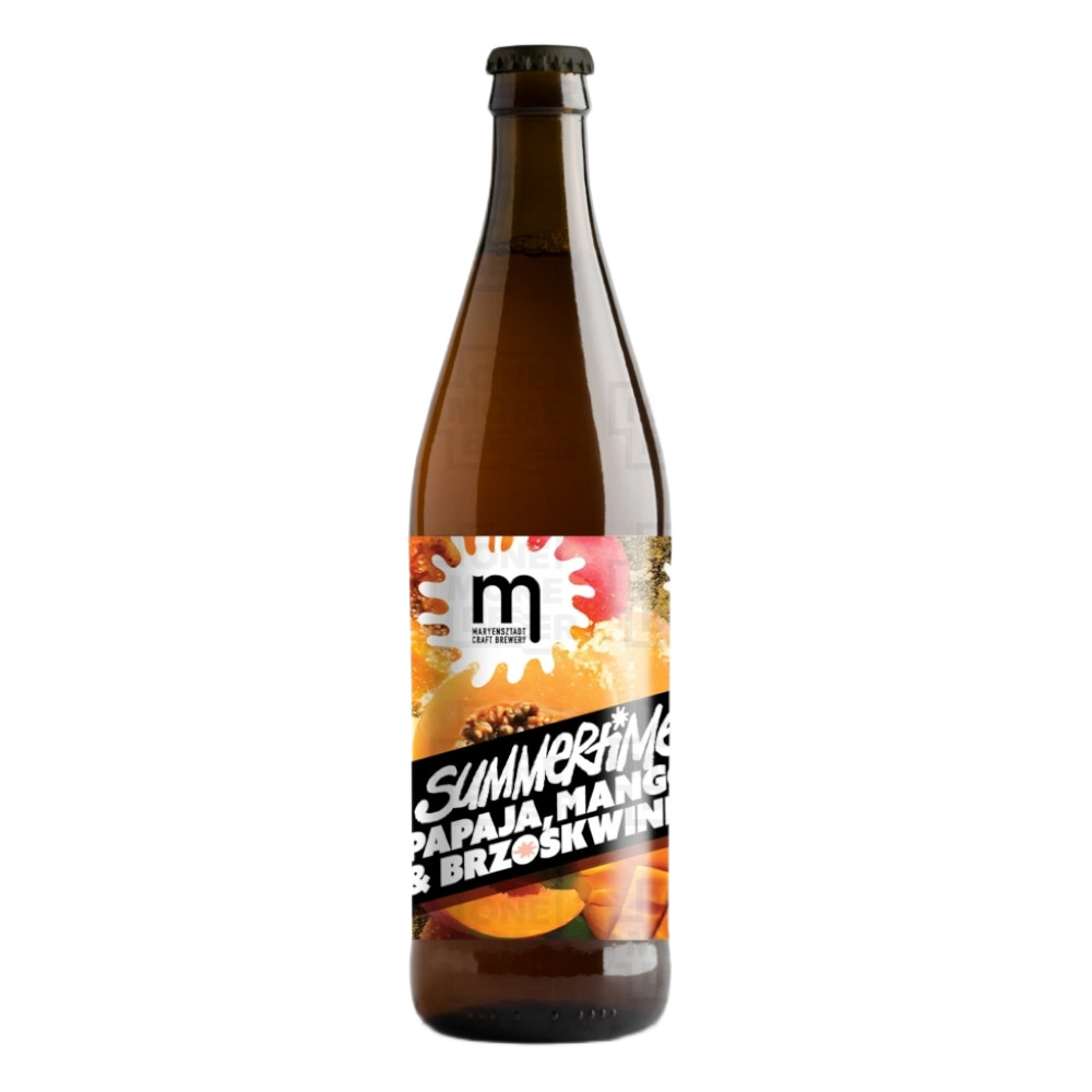 Piwo Maryensztadt Summertime Papaja, Mango, Brzoskwinia Fruit Ale  4,5% 500 ml