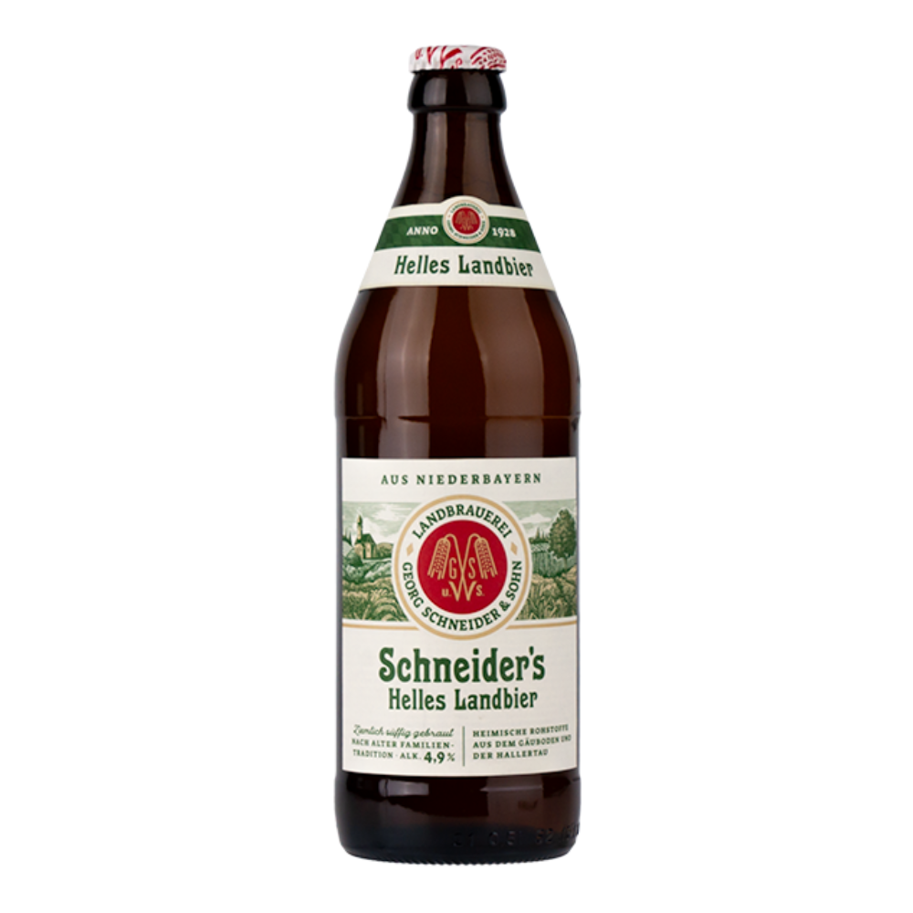 Piwo Schneider Helles Landbier 11,7° 4,9% 500 ml