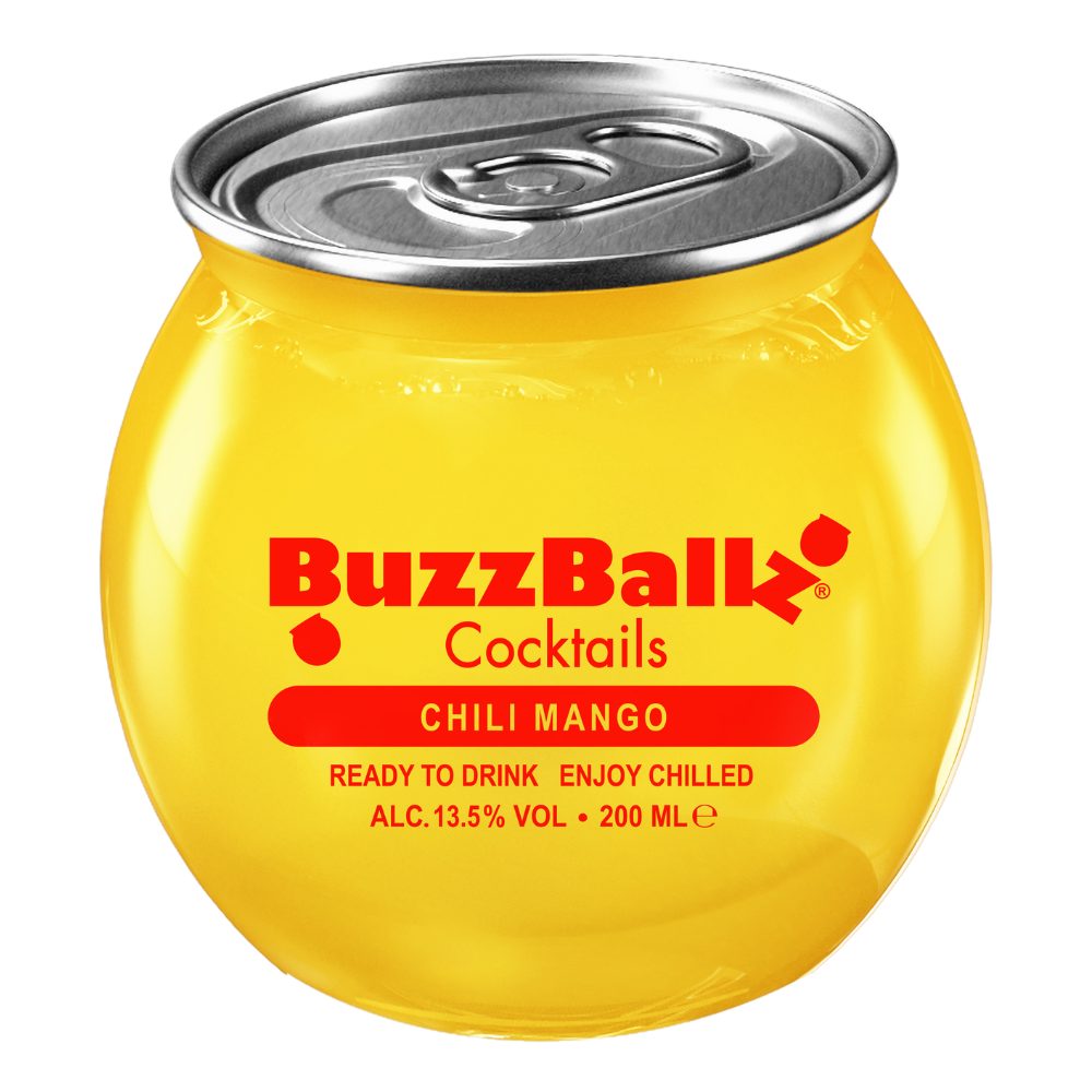 RTD BuzzBallz Chilli Mango 13,5% 200 ml