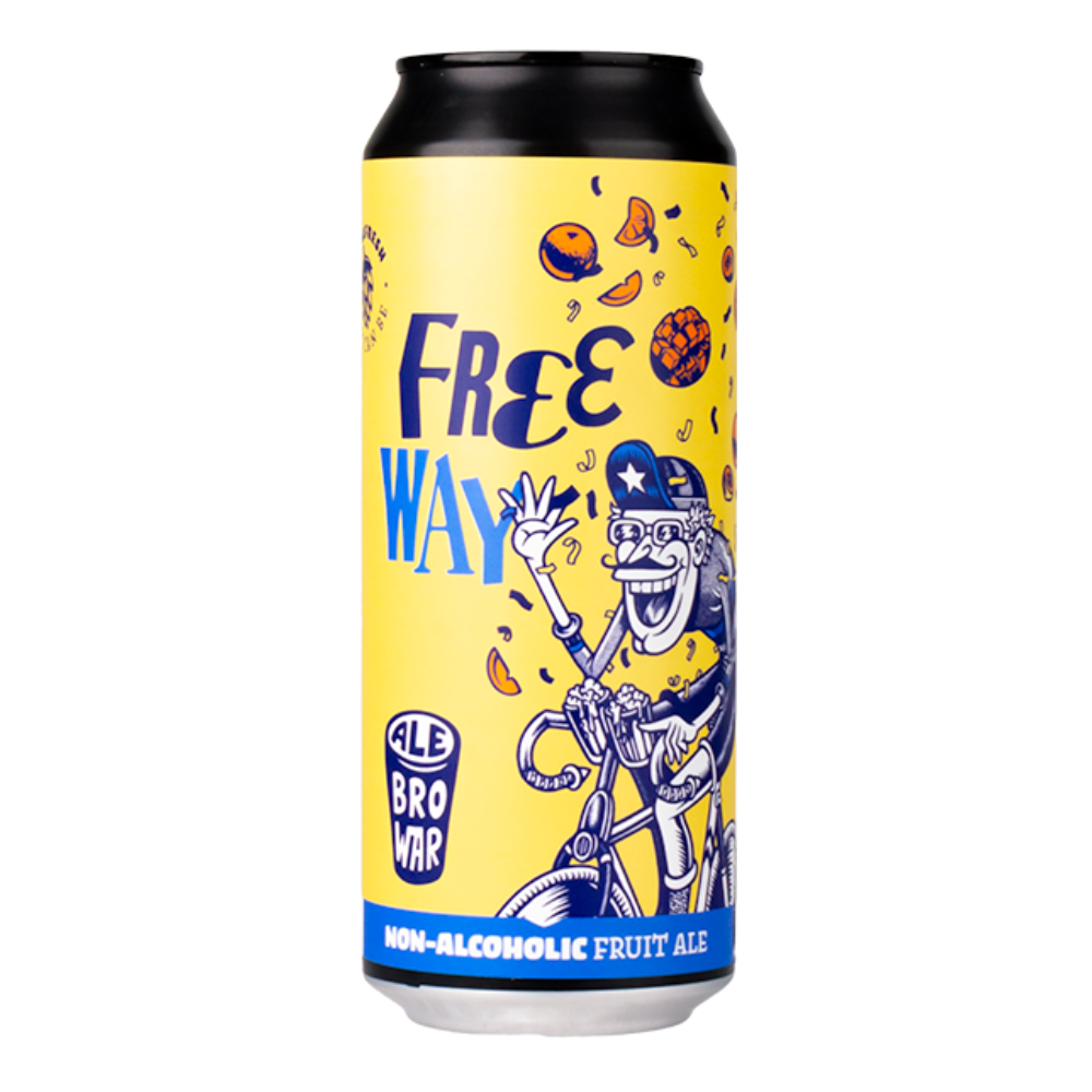 Piwo AleBrowar Free Way Fruit Ale IPA 500 ml puszka bezalkoholowe