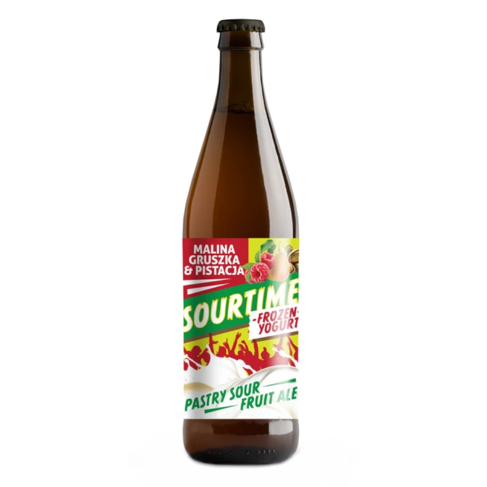 Piwo Maryensztadt Sourtime Frozen Yogurt Jagoda, Banan & Pistacja - Pastry Sour Fruit Ale 4,1% 500 ml