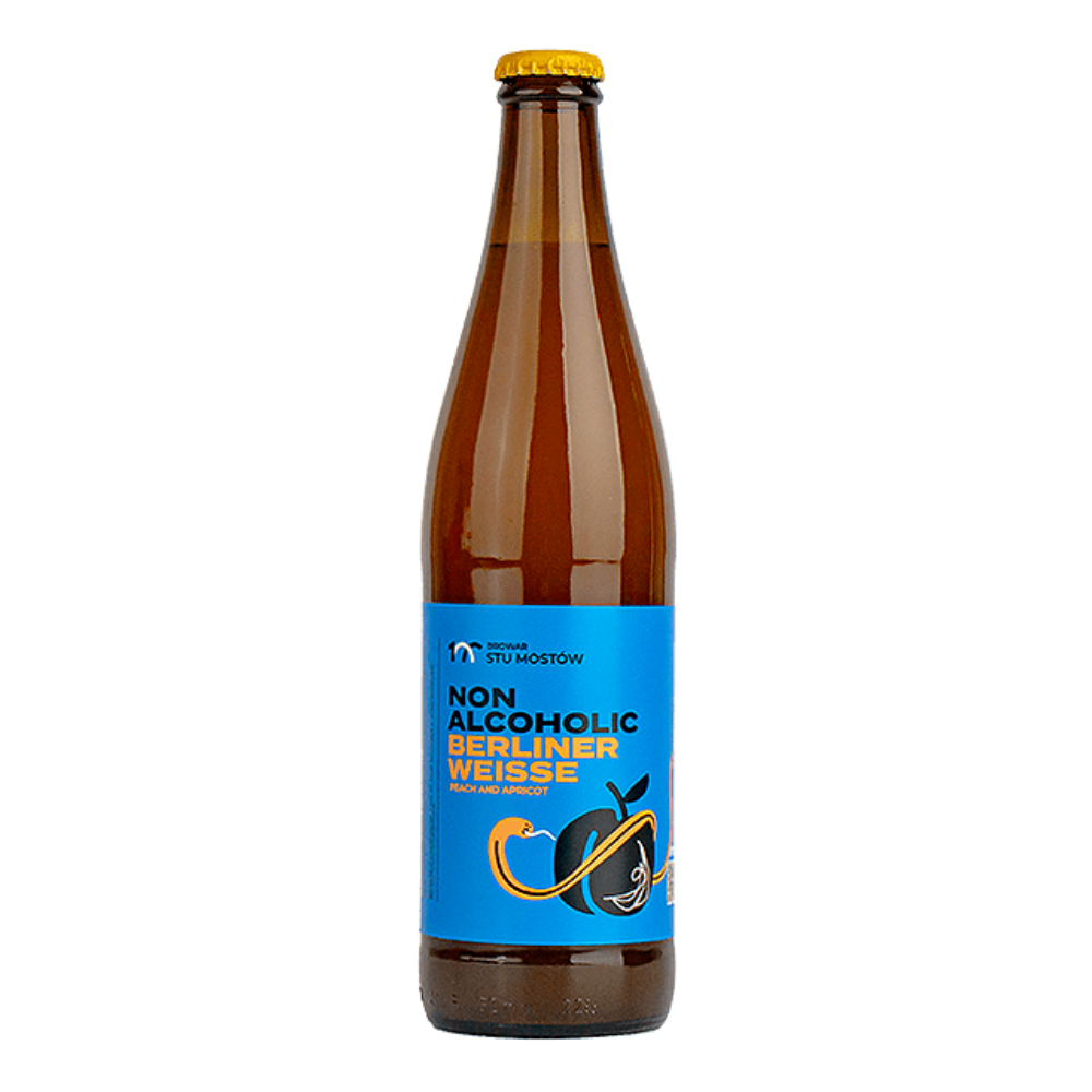 Browar Stu Mostów Non Alcoholic Berliner Weisse Peach & Apricot 0% 500 ml