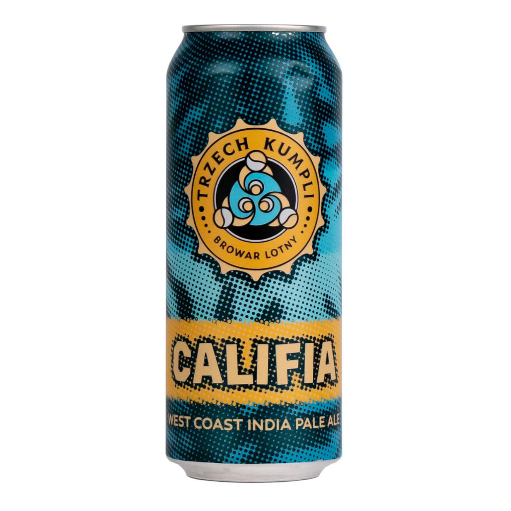 Piwo Trzech Kumpli: Califia 7% 500 ml Puszka