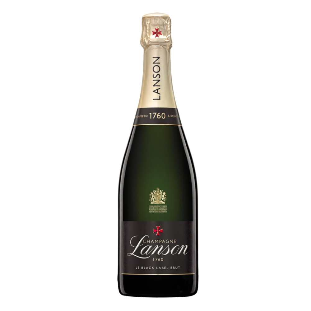Szampan Lanson Le Black Label Brut 12,5% biały wytrawny 750 ml