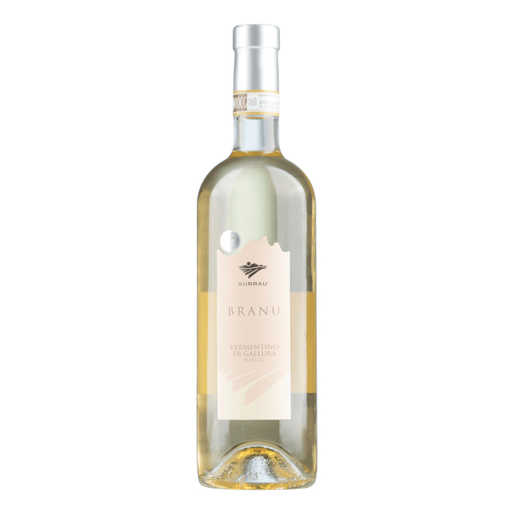 Wino Surrau Branu Vermentino di Gallura DOCG 13,5% białe wytrwane 750 ml