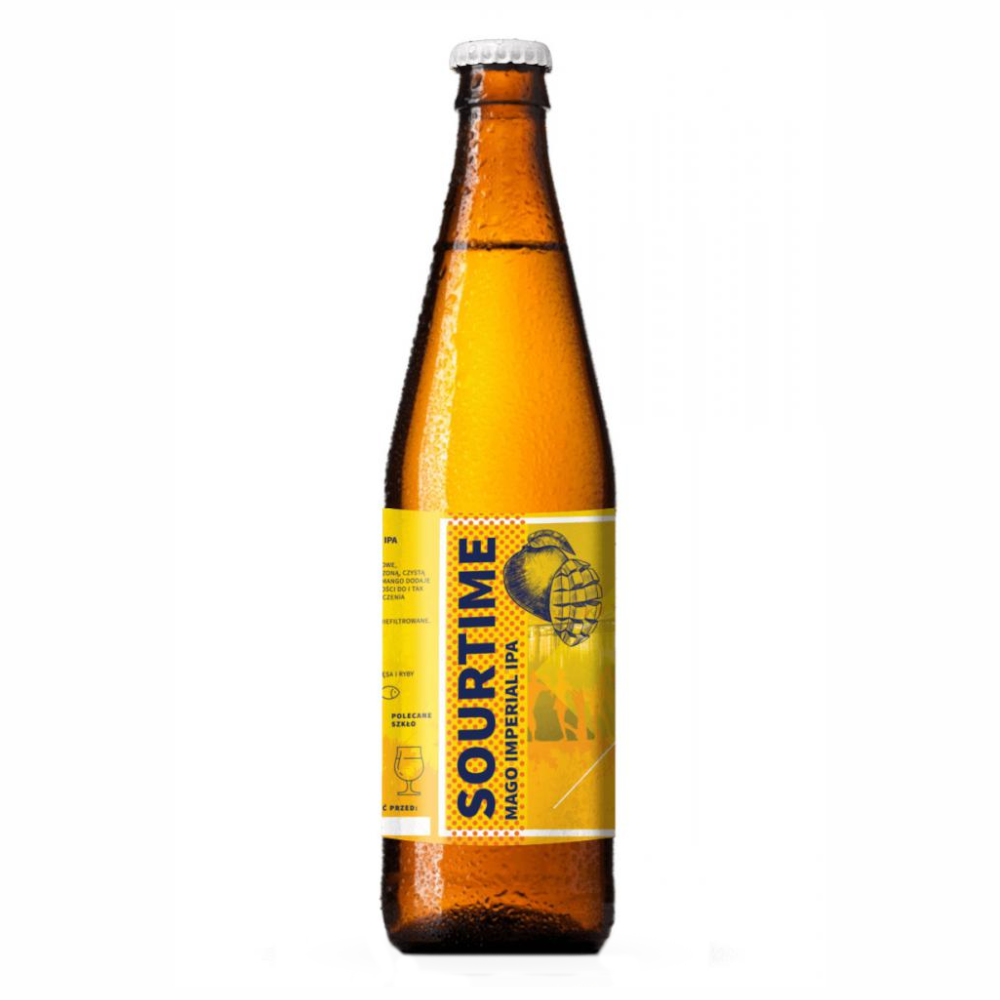 Piwo Maryensztadt Sourtime Sorbet Gujawa & Mango - Sour Fruit Ale 8,5% 500 ml