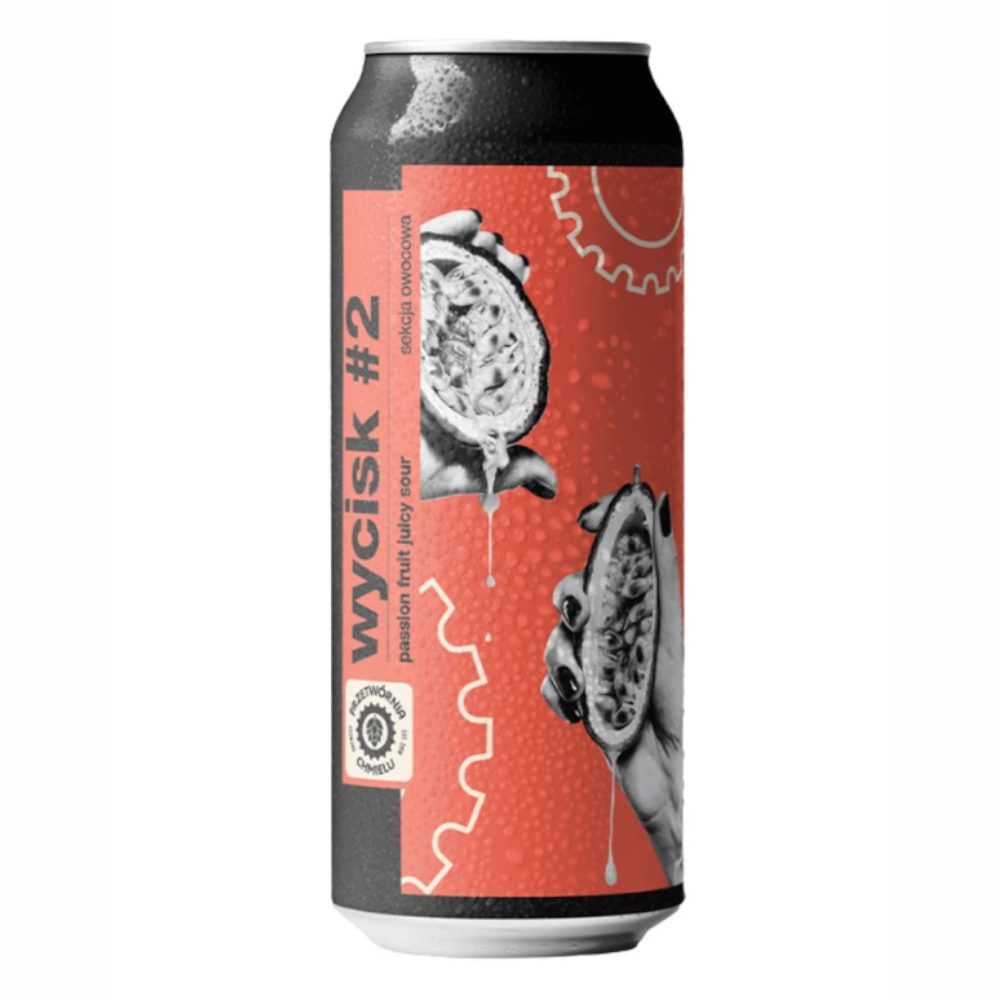 Piwo Przetwórnia Chmielu Wycisk #2 - Passion Fruit Juicy Sour 4% 500 ml puszka