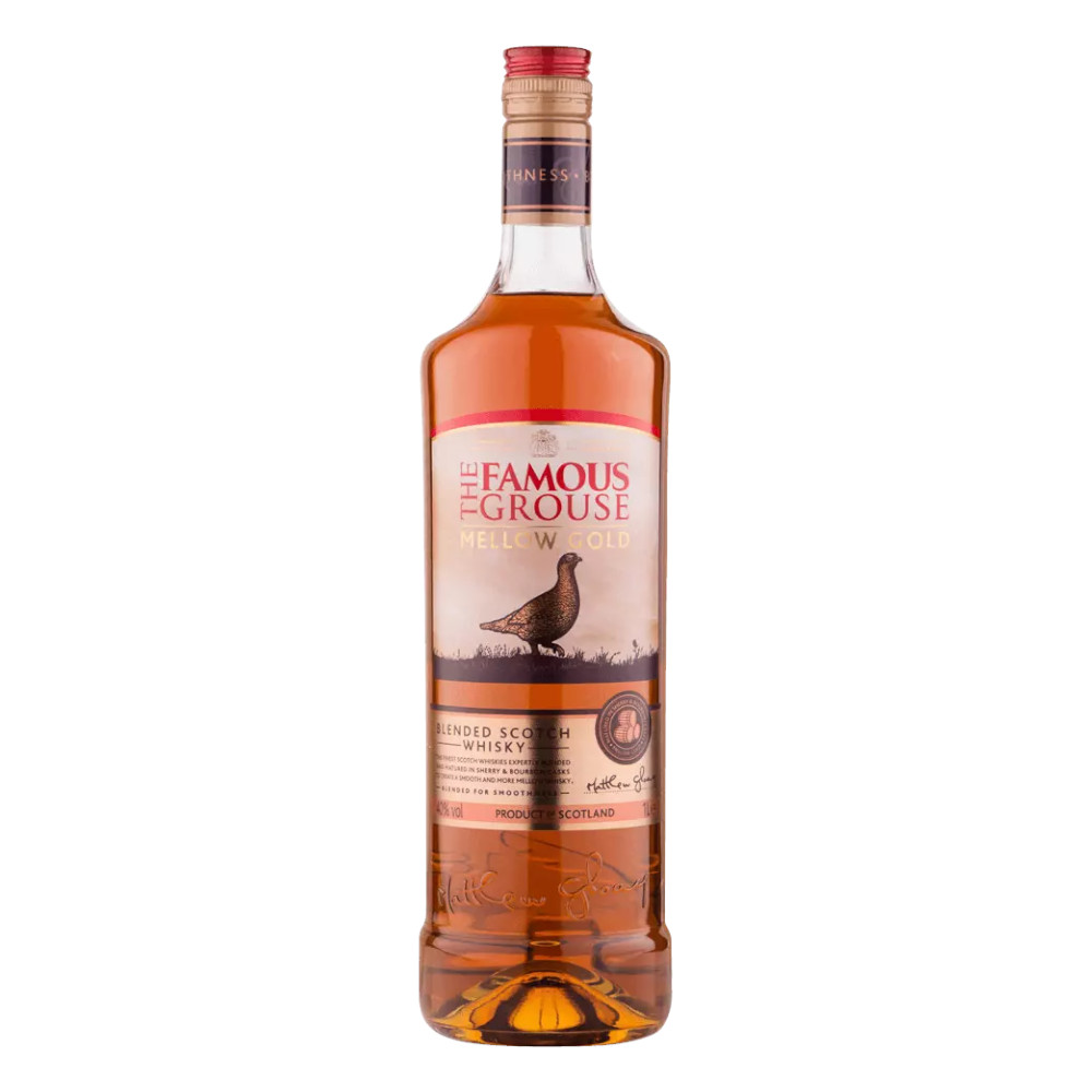 Whisky The Famous Grouse Mellow Gold 40% 1000 ml