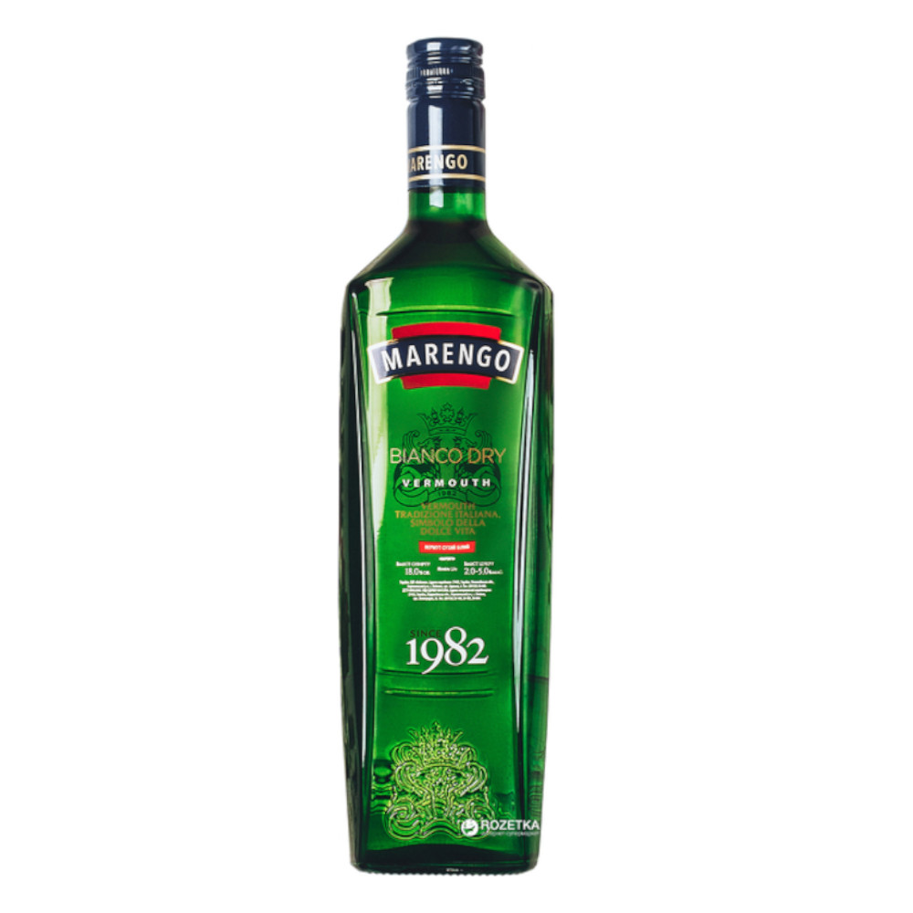 Wermut Marengo Bianco Dry 18% 1000 ml