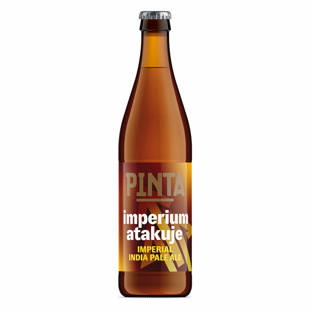Piwo Pinta Imperium Atakuje - Imperial IPA 9% 500 ml