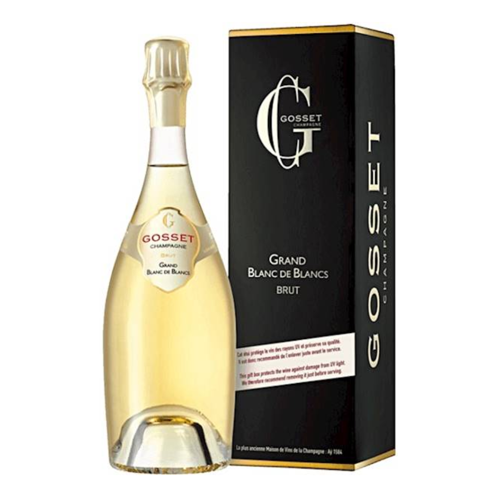 Szampan Gosset Grand Blanc de Blancs 12,5% białe wytrawne 750 ml