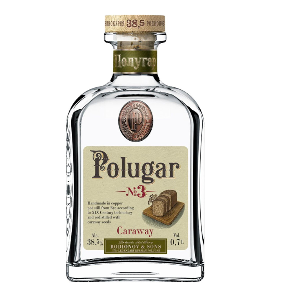 Wódka Polugar Nr.3 Kminek 38,5% 700 ml