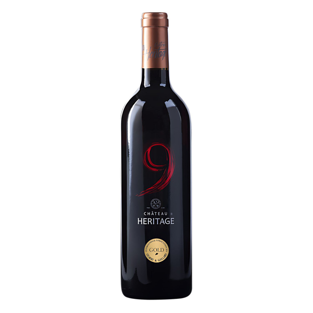 Wino Chateau Heritage Nine 13,5% czerwone wytrawne 750 ml