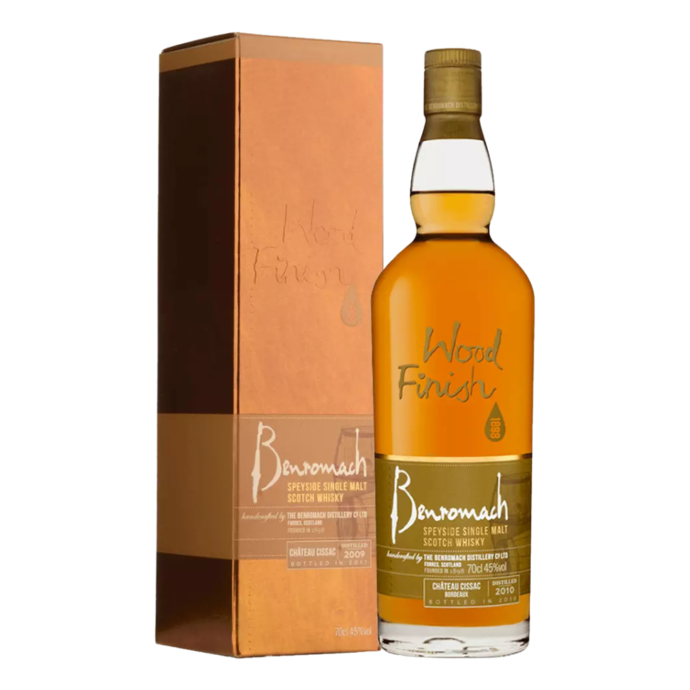 Whisky Benromach Wood Finish Chateau Cissac 45% 700 ml kartonik