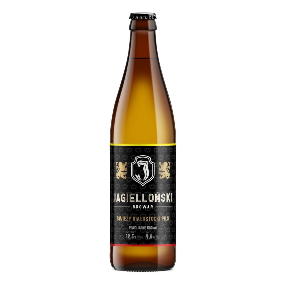 Piwo Waszczukowe Jagielloński Browar Świeży Białostocki Pils 4,6% 500 ml