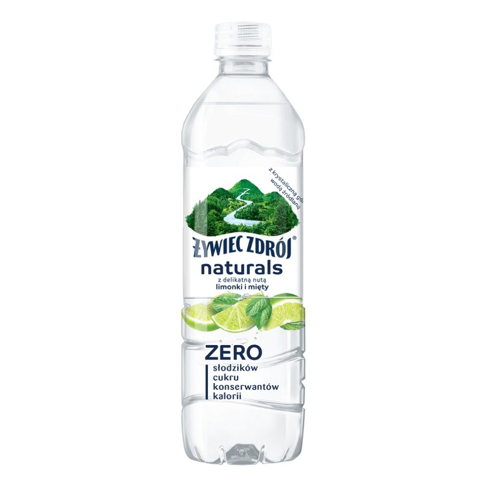 Woda Żywiec Zdrój Naturals Limonka-Mięta niegazowana 500 ml Pet