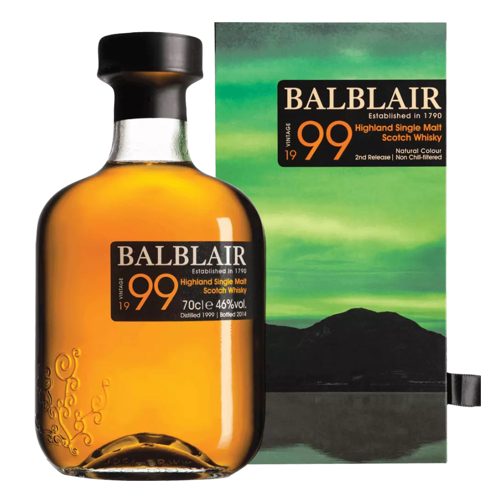 Whisky Balblair 1999 Vintage 46% 700 ml