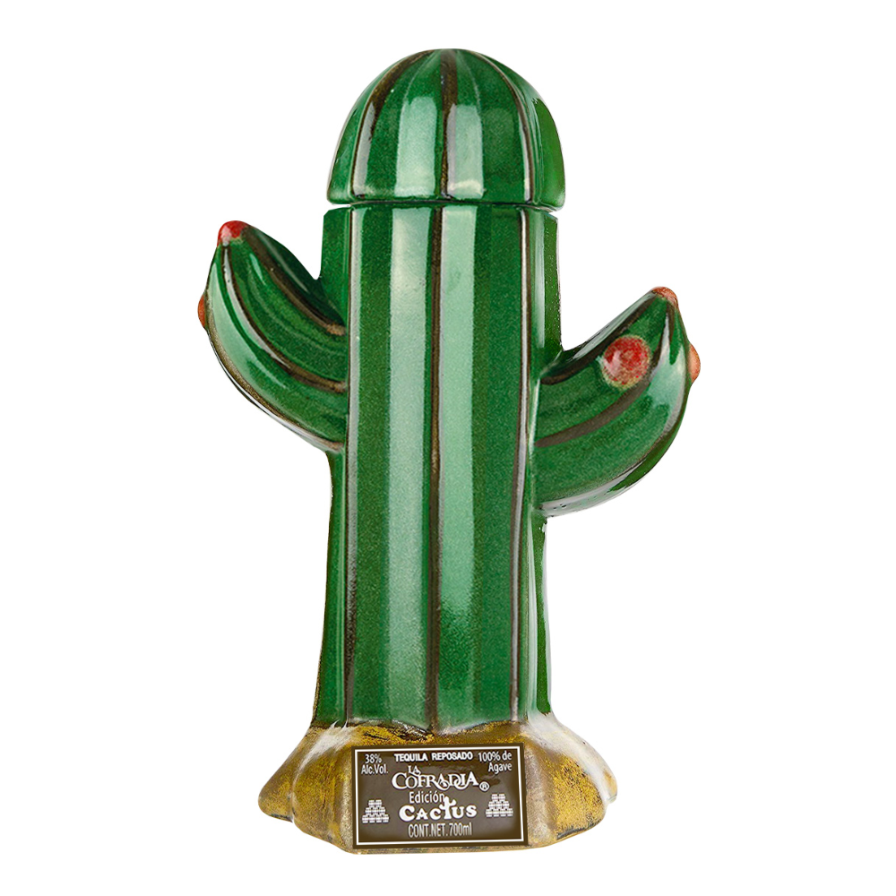 Tequila La Cofradia Cactus Reposado 38% 700 ml