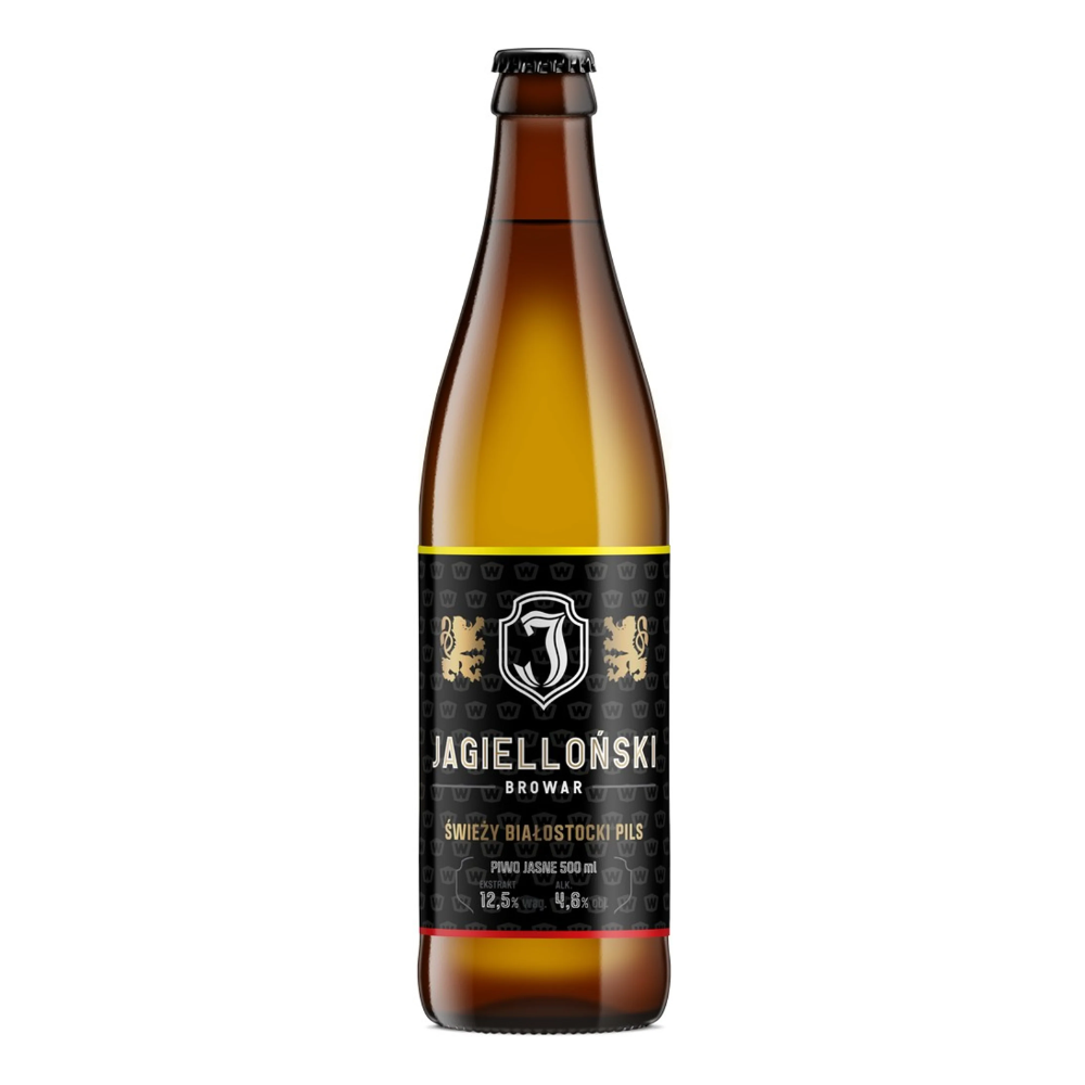 Piwo Waszczukowe Jagielloński Browar Świeży Białostocki Pils 4,6% 500 ml