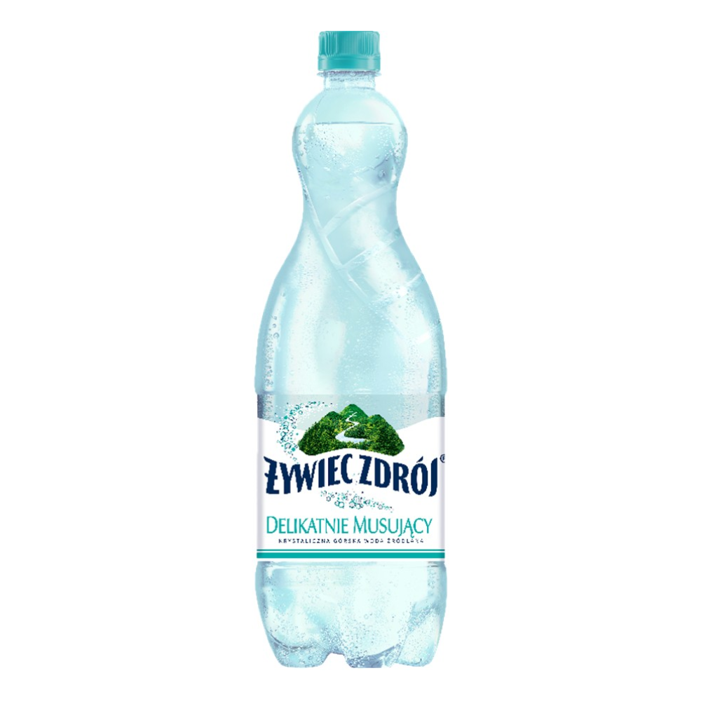 Woda Żywiec Zdrój Delikatnie Musujący 1000 ml