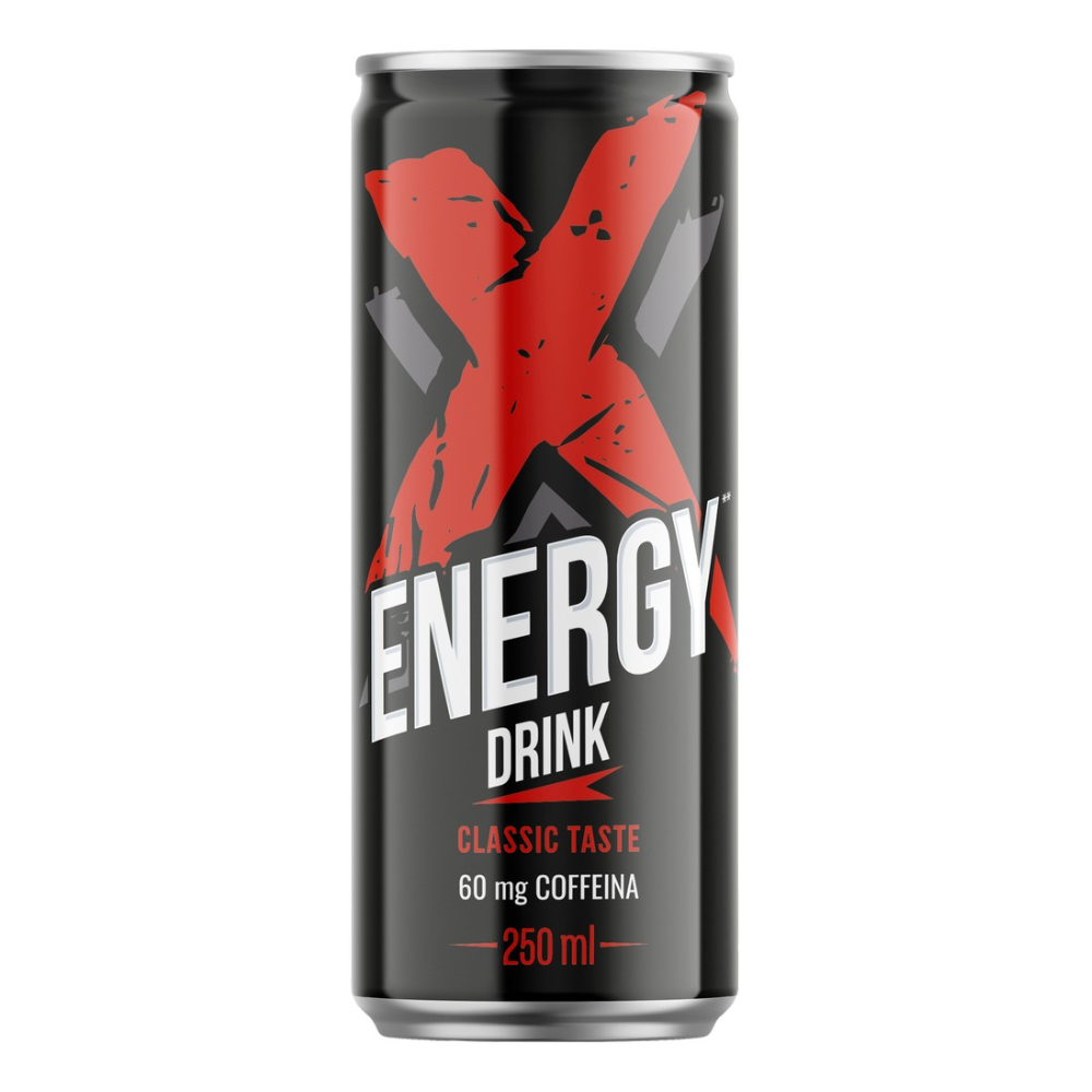 Energetyk X Energy 60mg kofeiny 250 ml puszka