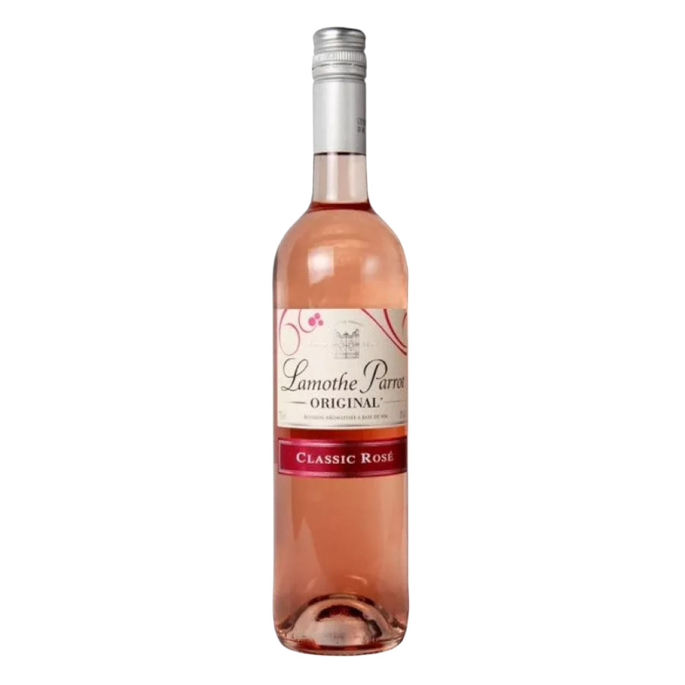 Wino Lamothe Parrot Original Rose 11% różowe słodkie 750 ml