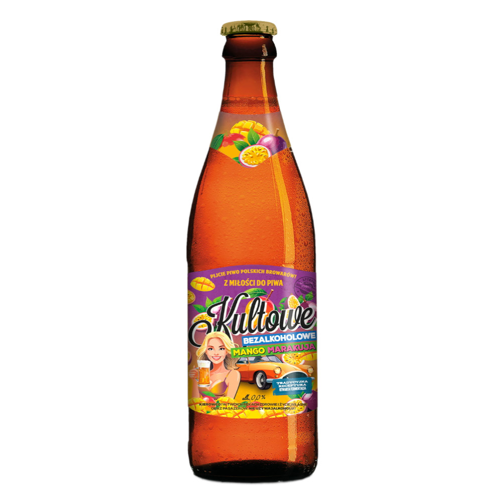 Piwo Kultowe Mango Marakuja 0% 500 ml