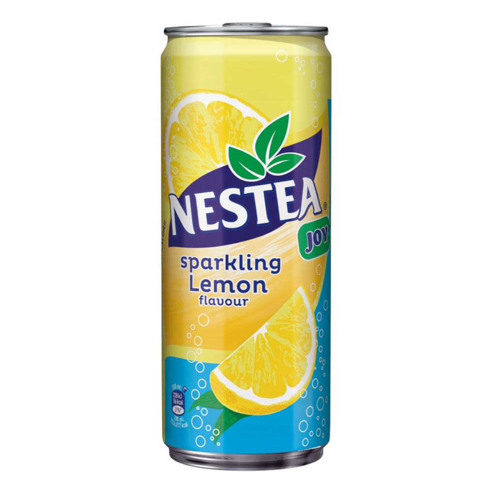 Napój Nestea Czarna Herbata z Cytryną gazowany 330 ml puszka