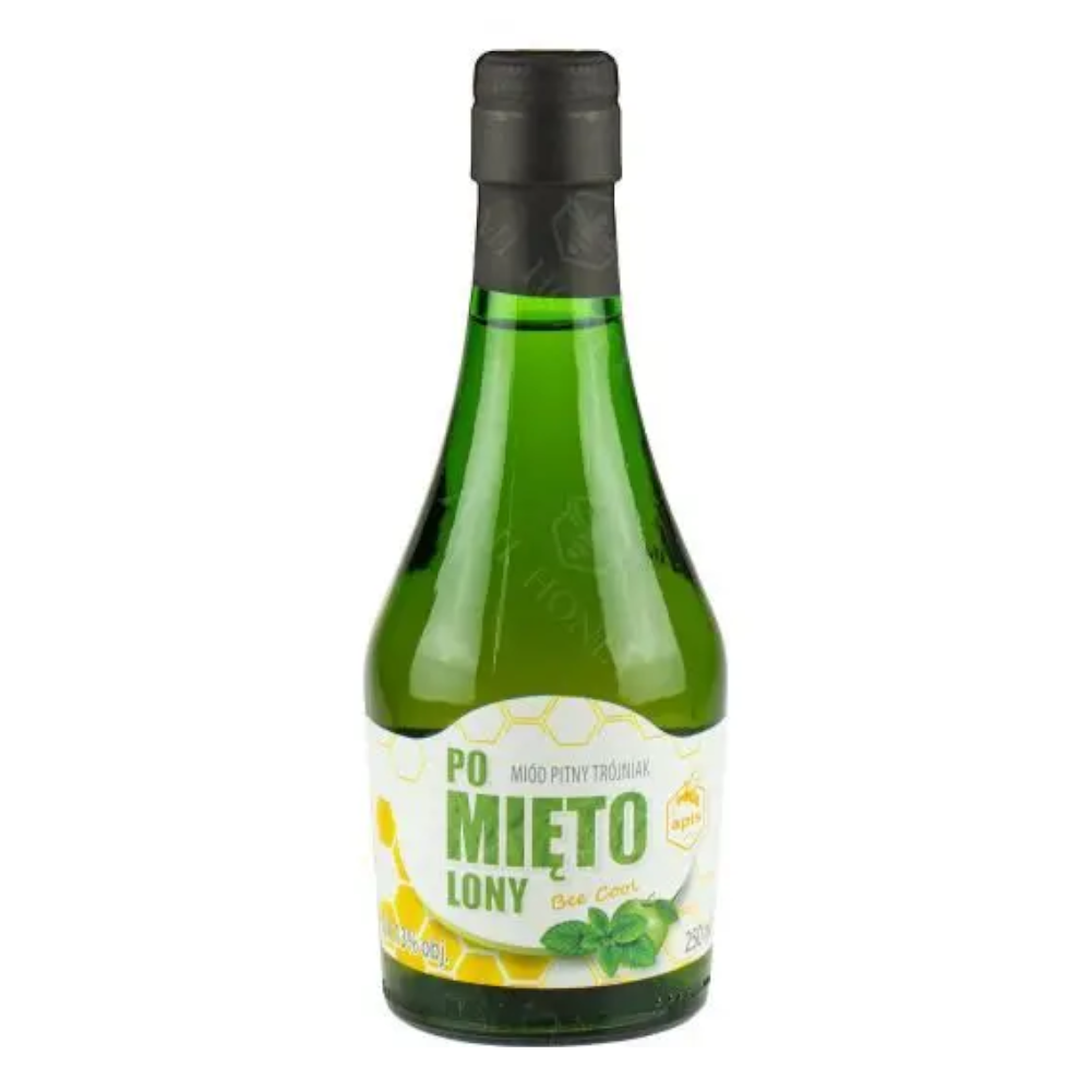 Miód pitny trójniak Pomiętolony 13% 200 ml