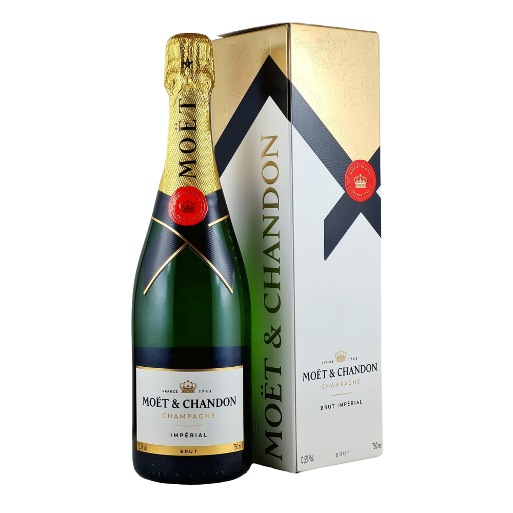 Szampan Moet & Chandon Brut Imperial 12% białe wytrawne 750 ml kartonik