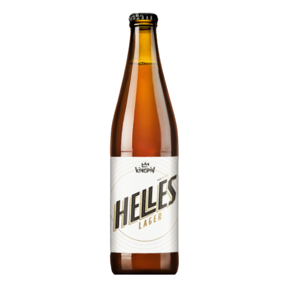 Piwo Kingpin Helles 4,6% 500 ml
