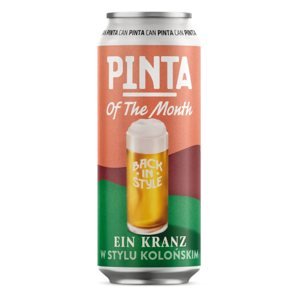 Piwo Pinta Of The Month Ein Kranz 5% 500 ml Puszka