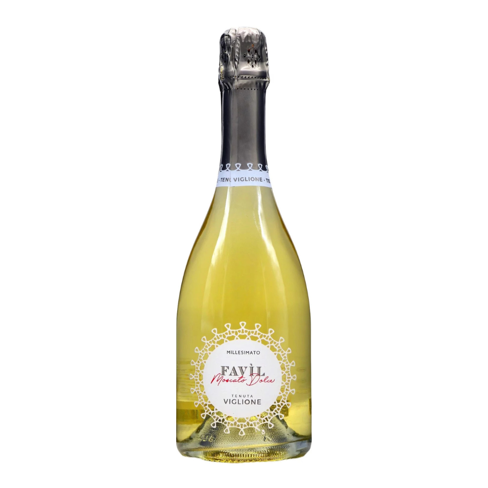 Wino musujące Viglione Favil Moscato Spumante Dolce 10,5% białe słodkie 750 ml