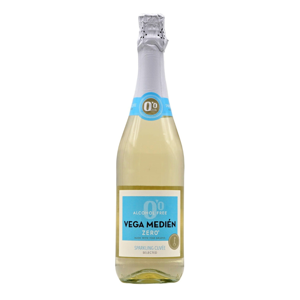 Wino musujące Vega Medien Sparkling Brut 0% białe wytrawne 750 ml