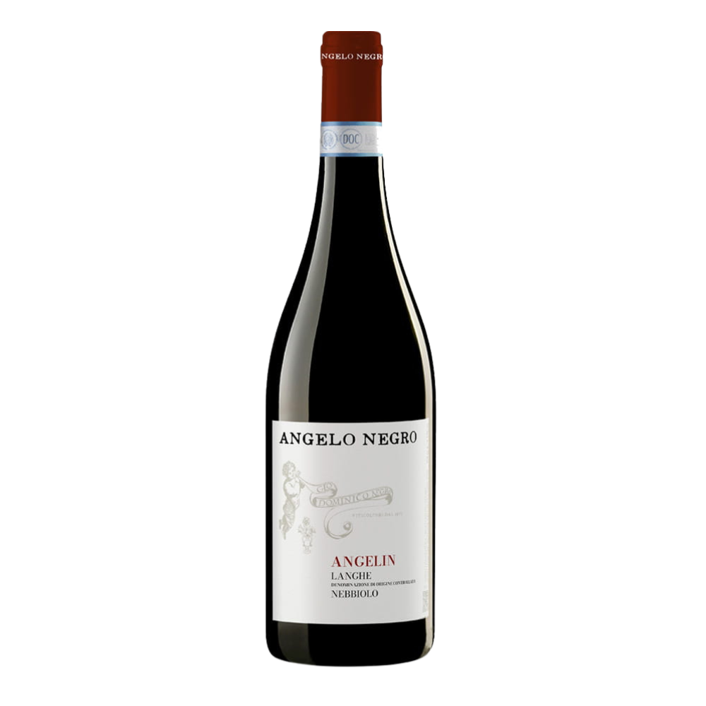 Wino Angelo Negro Angelin Langhe Nebbiolo 14% czerwone wytrawne 750 ml