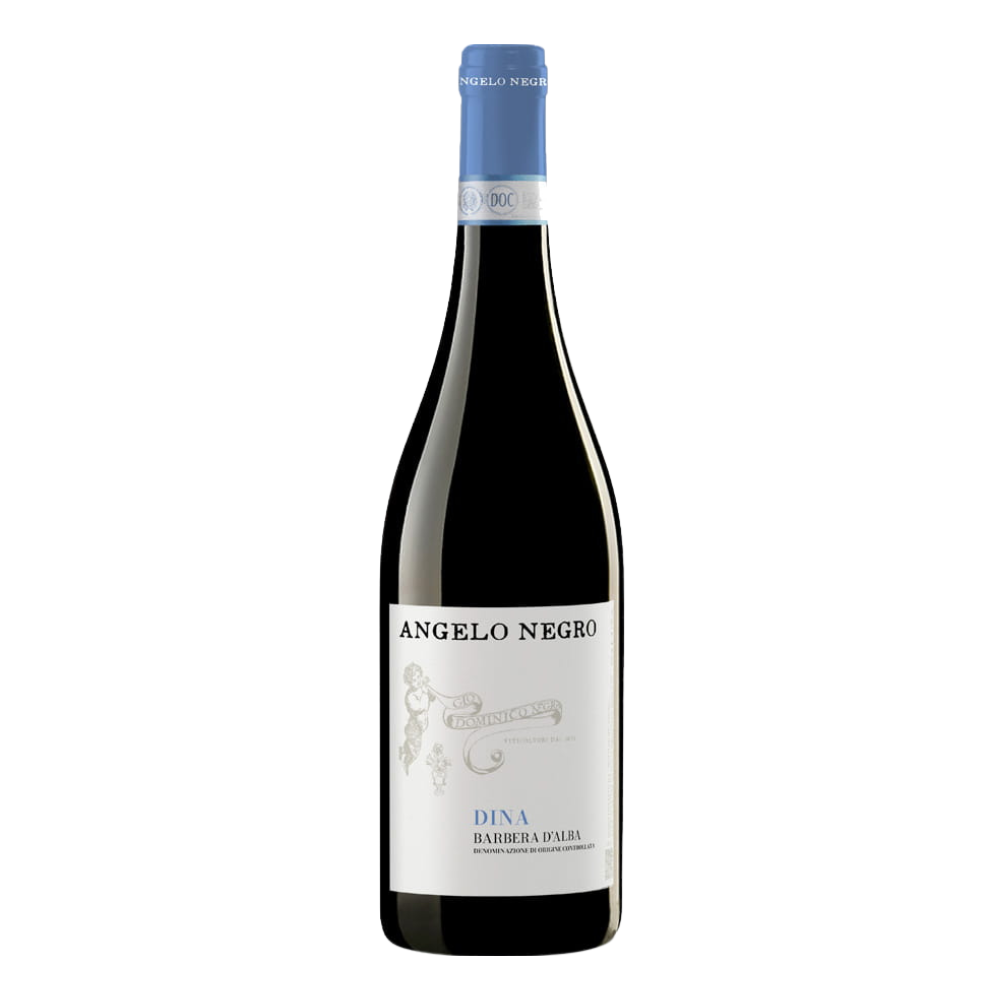 Wino Angelo Negro Dina Barbera d'Alba 13,5% czerwone wytrawne 750 ml