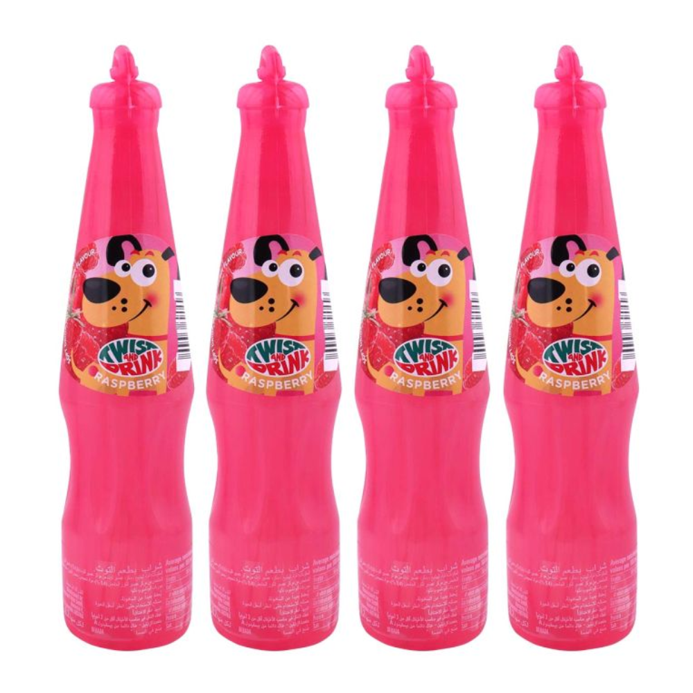 Twist and Drink Raspberry 4 pak 200 ml