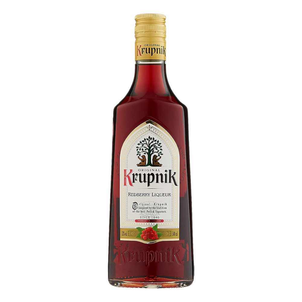 Likier Krupnik Czerwona Porzeczka 32% 200 ml