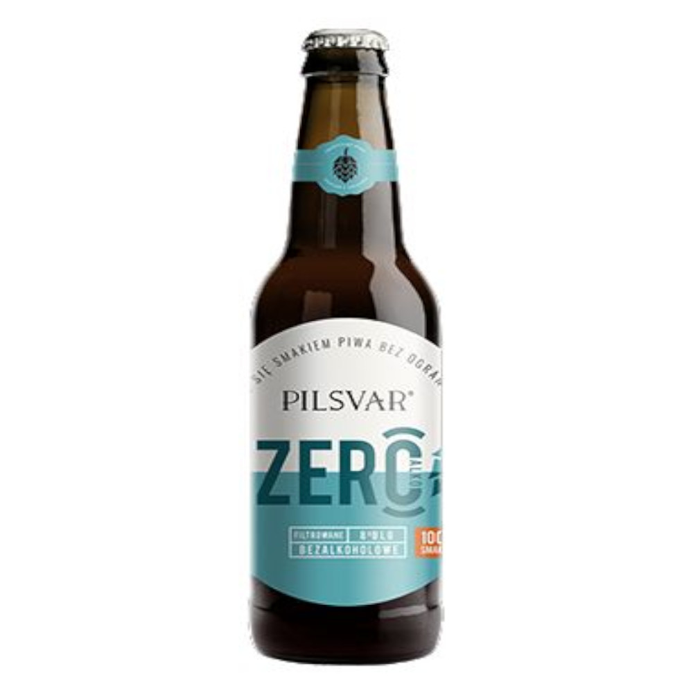 Piwo Grybów Pilsvar Zero 0% 500 ml