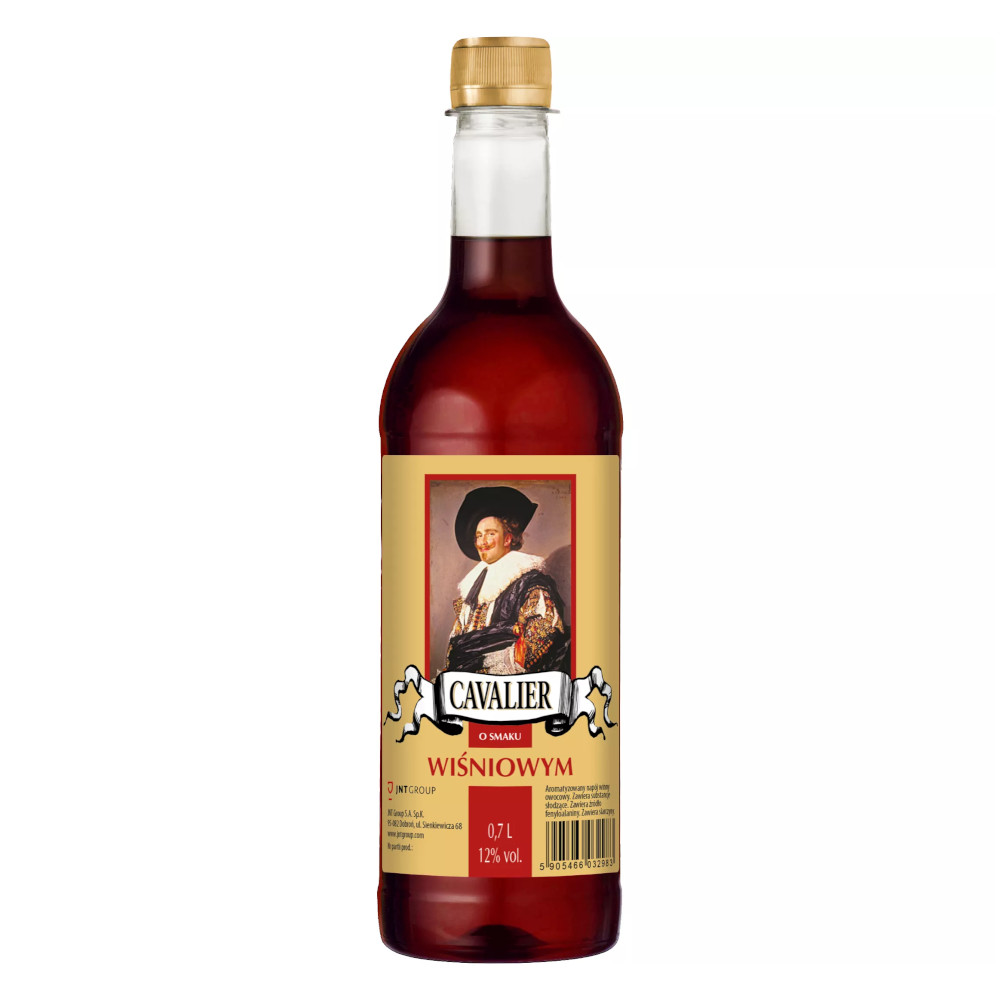 Wino Cavalier Wiśniowy 12% 700 ml plastik