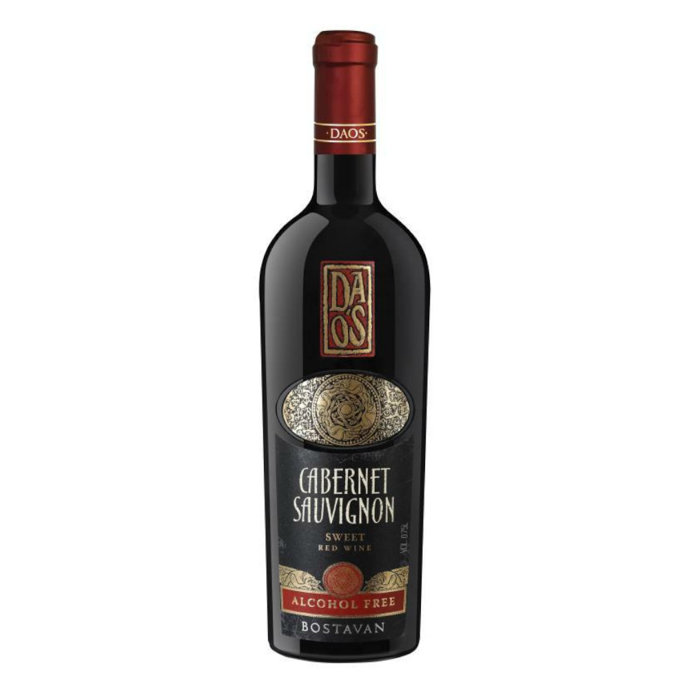 Wino Daos Cabernet Sauvignon 0% czerwone słodkie 750 ml