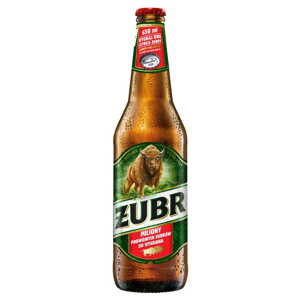 Piwo Żubr 6% 650 ml