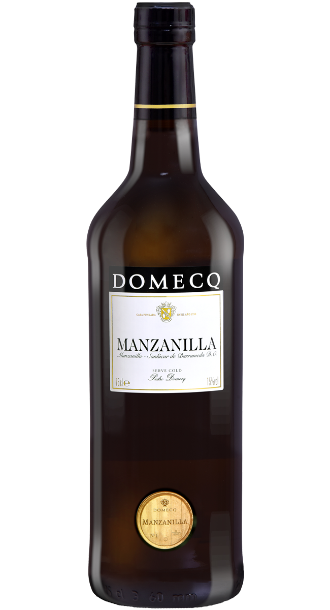 Wino Manzanilla Domecq 15% białe wytrawne 750 ml