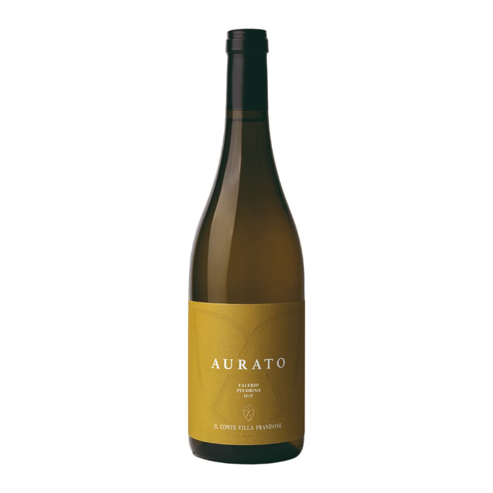 Wino Il Conte  Aurato Falerio Pecorino 13,5% białe wytrawne750 ml